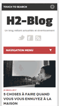 Mobile Screenshot of h2-blog.com
